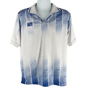 Y2K Union Jacks collared soccer jersey 2000s vintage